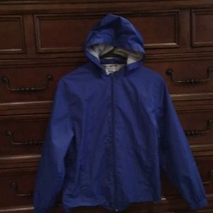 Boys hooded rain jacket